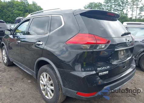 2017 Nissan Rogue Sv z USA, uszkodzony, nr VIN JN8AT2MV4HW275140